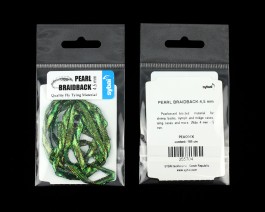 Pearl Braidback, 4.5mm, Ice Green